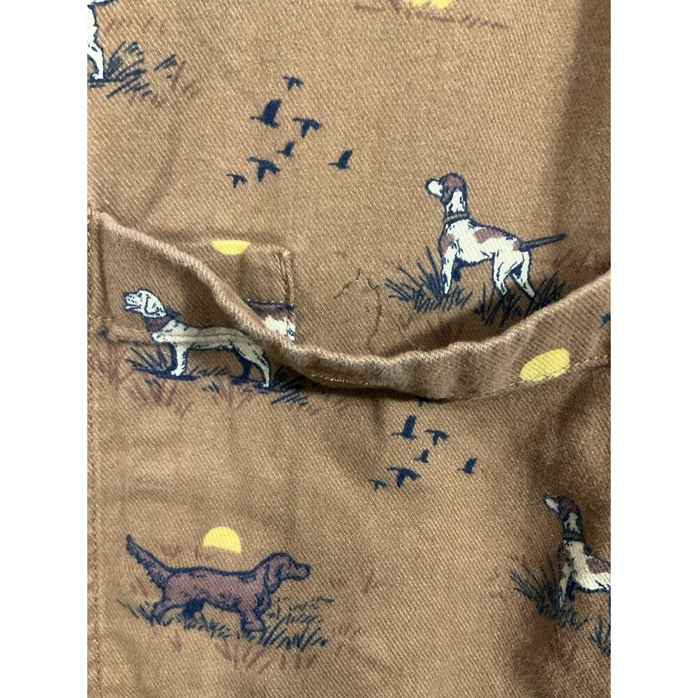 Duluth Trading Co Men's Brown Printed Button-Up Shirt - Picture 8 of 8